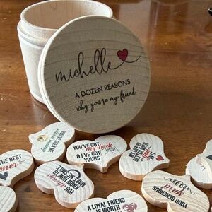 Friendship Wooden Keepsake Box